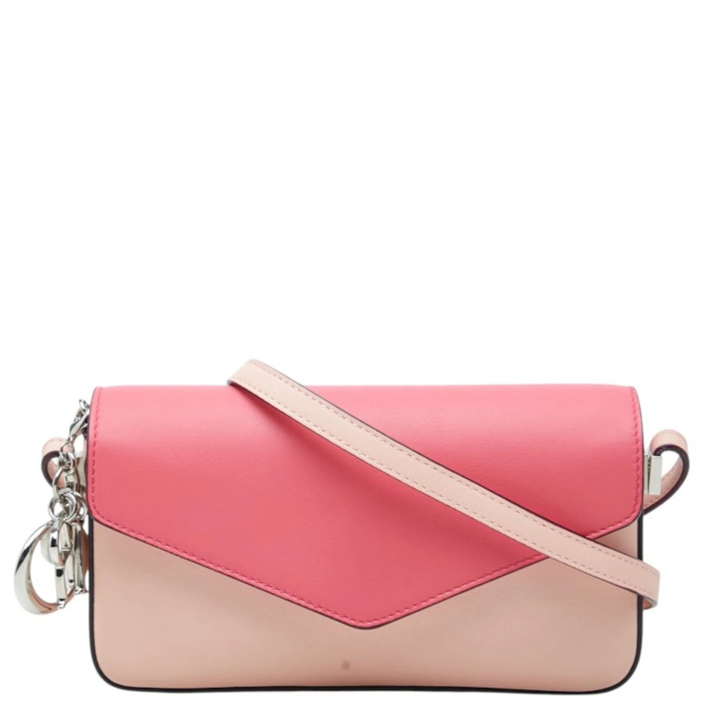 Christian Dior Dior Diorissimo Promenade Envelope Crossbody Shoulder Bag, Pin...